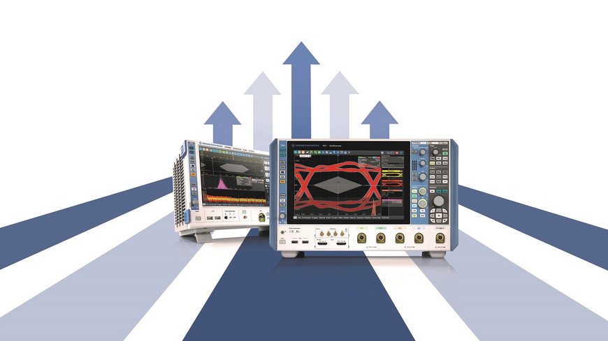 Rohde & Schwarz ofrece actualizaciones de ancho de banda para osciloscopios seleccionados sin cargo adicional